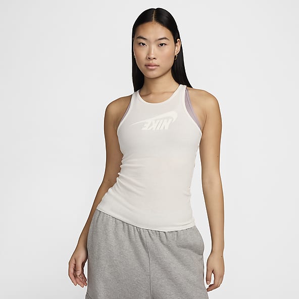 Under S 50 Tight White Tank Tops. Nike SG